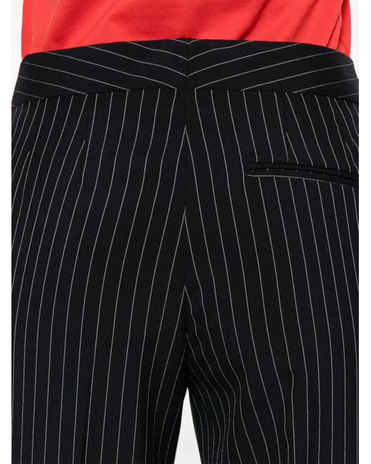 Stella McCartney Blue Pinstriped Trousers