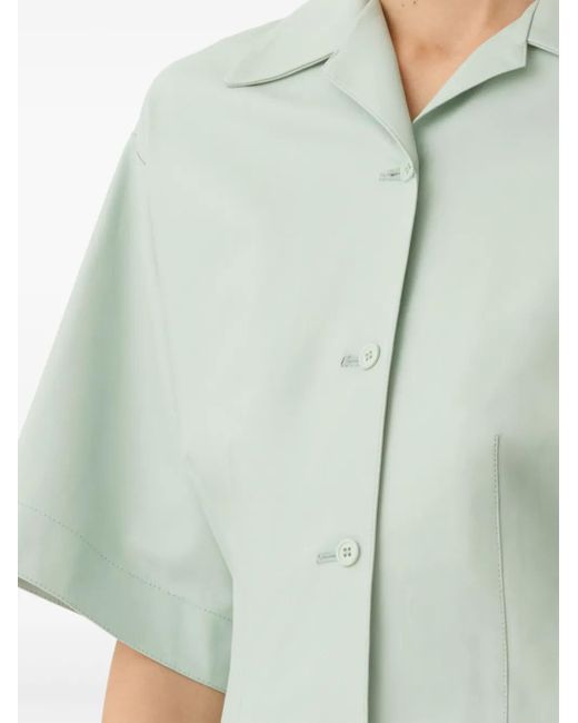 Fabiana Filippi フィットウエスト シャツ Green