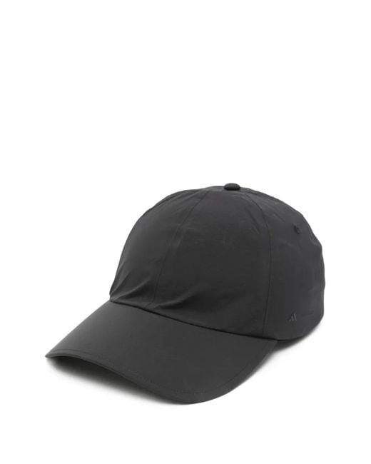 Adidas Black X Entire Studios Logo-Print Touch-Strap Baseball Cap