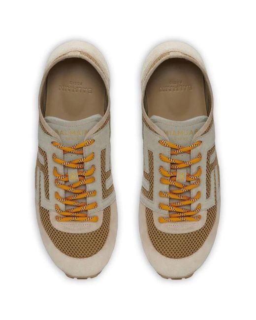 Balmain Natural Racer 45 Trainers for men