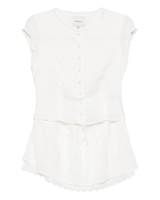Reformation White Valetta Set
