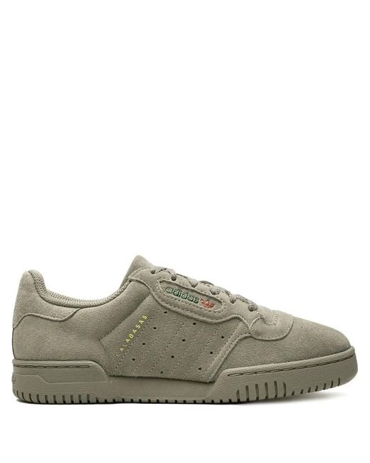 Yeezy Gray Yeezy Powerphase "Simple" Sneakers