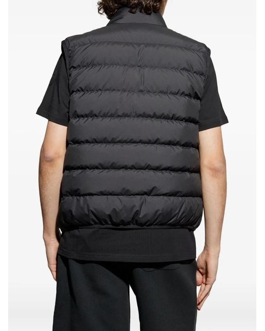 Moncler Black Vests for men