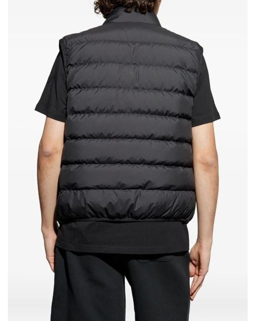 Vests di Moncler in Black da Uomo