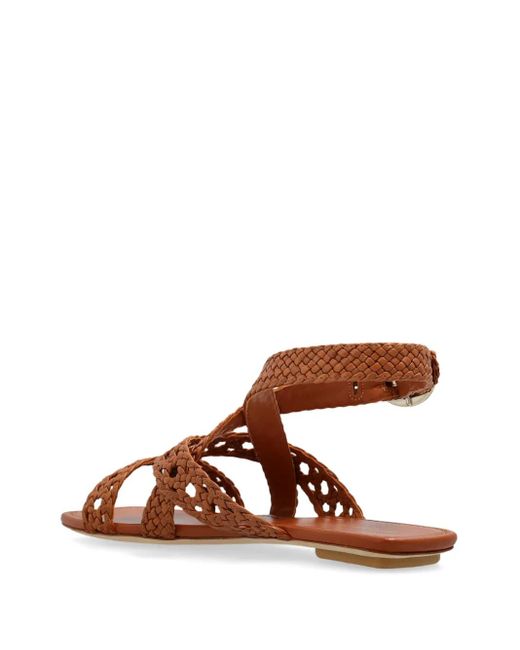 Stuart Weitzman Brown Thea Sandal