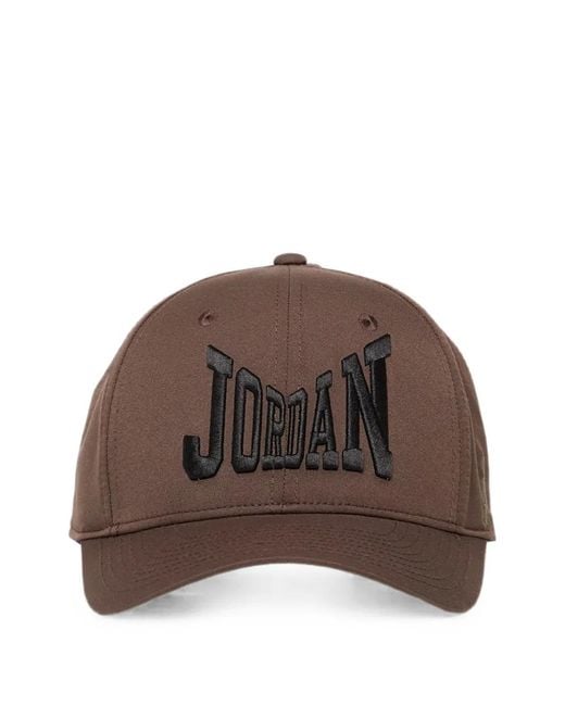 Nike Brown Logo-Embroidery Baseball Cap