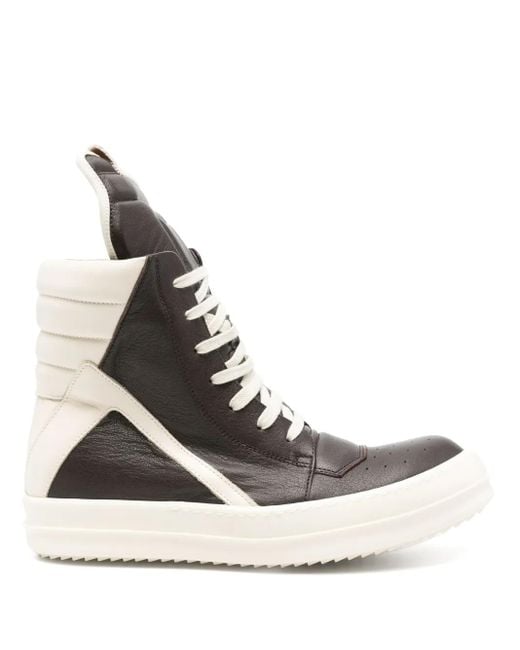 Rick Owens Hollywood Geobasket スニーカー White
