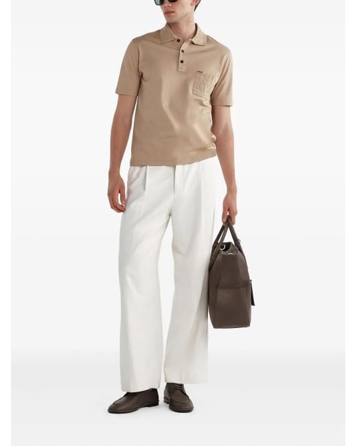 Stringate di Ferragamo in Brown da Uomo
