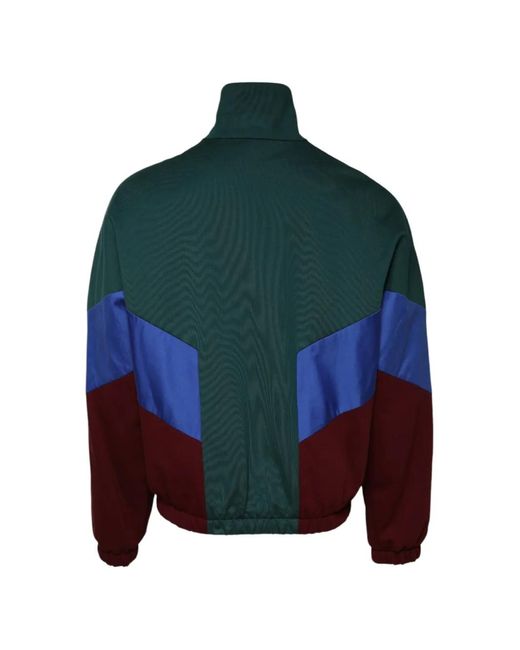 Dolce & Gabbana Green Logo-Patch Jacket for men