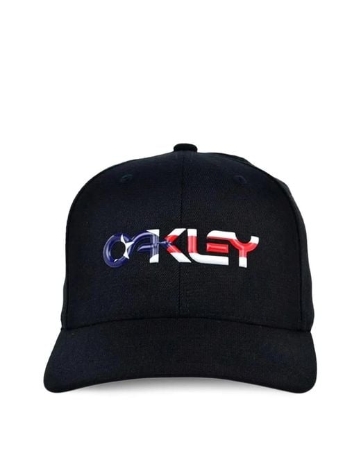 Oakley Black B1B Metallic Destination Baseball Cap for men