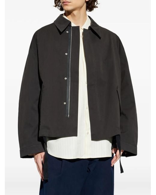 Studio Nicholson Black Pocket Comba Jacket for men
