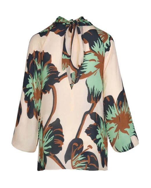 Johanna Ortiz Natural Drum Beats Oberteil Mit Blumenmuster