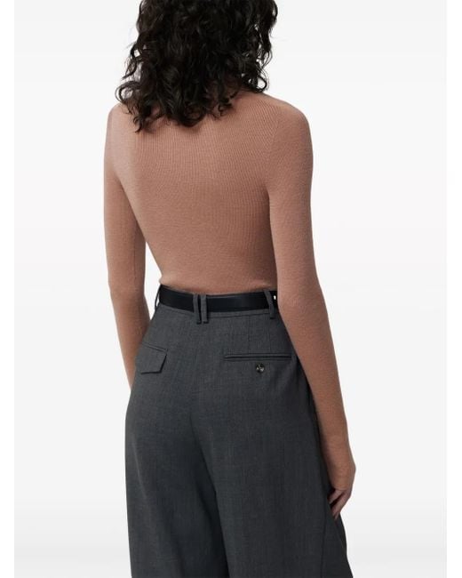 12 STOREEZ タートルネック セーター Brown