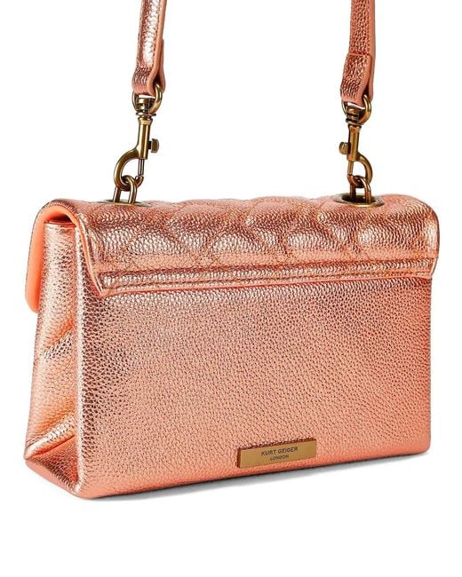 Kurt Geiger Pink Kensington Shoulder Bag