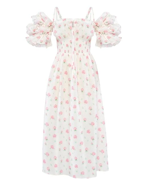 Sleeper White Arle Dress