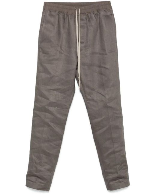 メンズ Rick Owens ドローストリング パンツ Gray