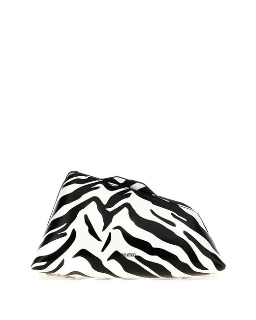 The Attico Black '8.30 Pm' Clutch
