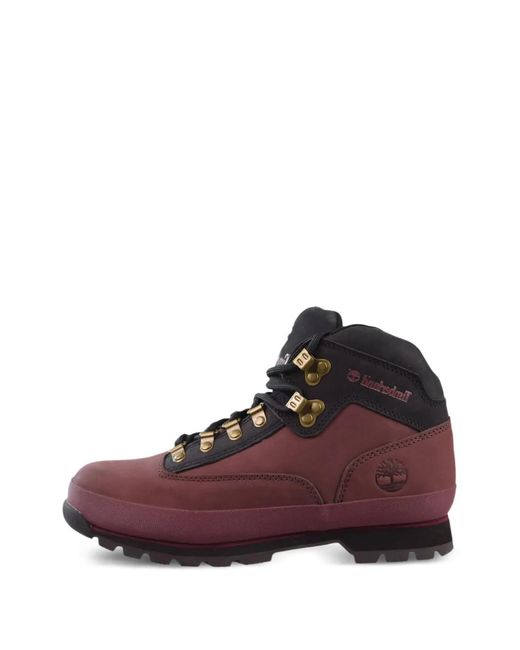 Timberland メンズ パープル Euro Hiker Mid 