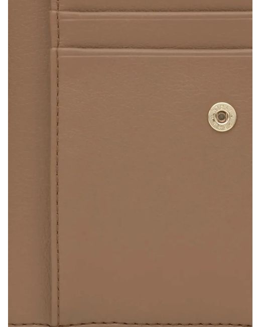 Tous Brown Portemonnaie Mit Logo-Schild