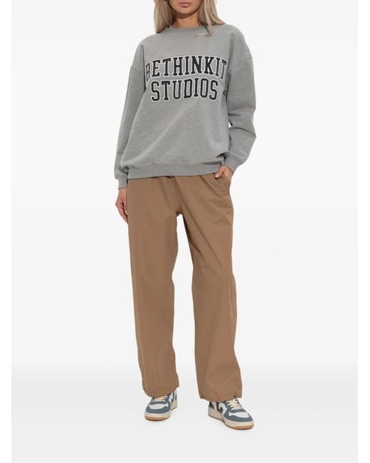 Rethinkit Studios Gray Logo Sweatshirt