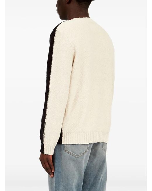 MM6 by Maison Margiela Black Numbers-Motif Jumper for men