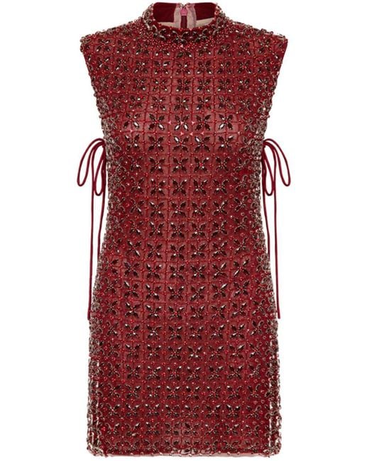 Rachel Gilbert Red Indi Mini Dress