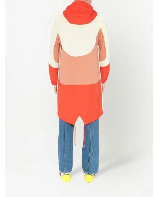 J.W. Anderson Logo-Embroidered Colour-Block Parka for men