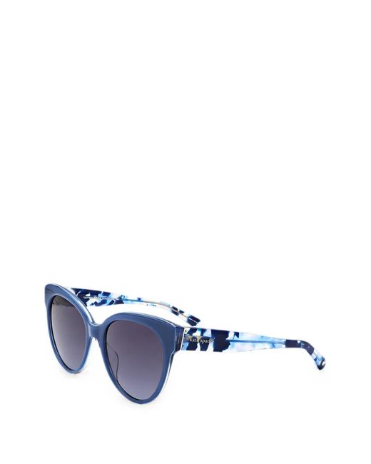 Kate Spade Blue Aubriella Cat-Eye Frame Sunglasses
