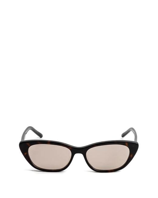 Kaleos Eyehunters Brown Cobb Cat-Eye-Frame Sunglasses