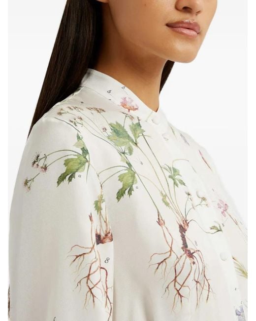 Erdem ロングスリーブ ドレス White