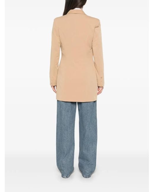 Jijil Natural Double-Breasted Coat