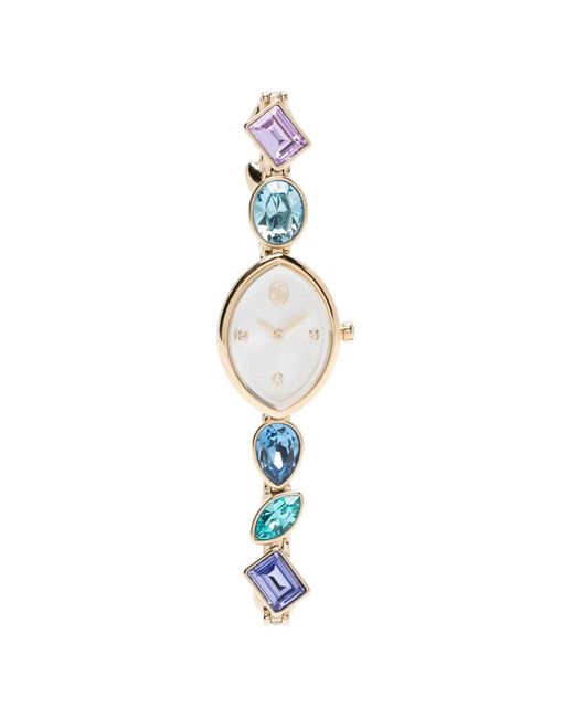 Swarovski White Gema 20Mm Watch