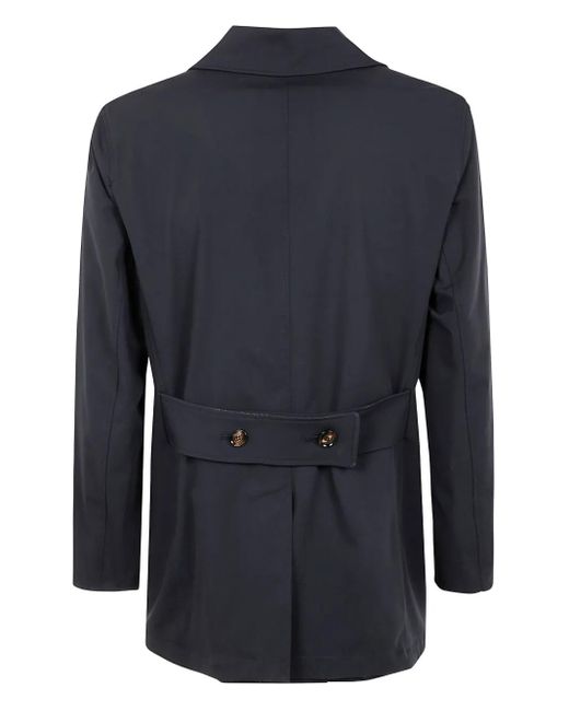KIRED Blue Double-Breasted Blazer for men