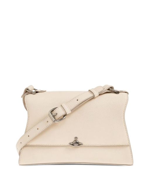 Vivienne Westwood Natural Small Bianca Shoulder Bag