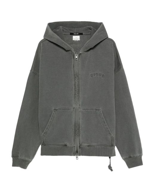 Ksubi Gray Serpent Ekcess Hoodie for men