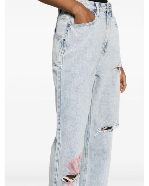 Ksubi Blue Playback Paradise Tapered Jeans