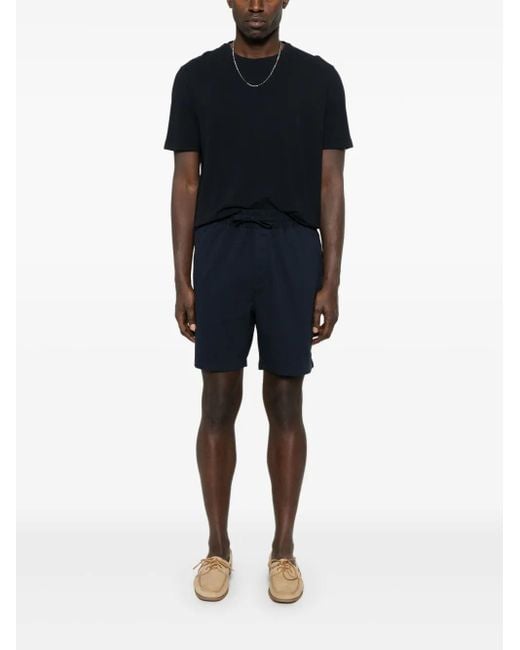 Les Deux Blue Otto Deck Shorts for men