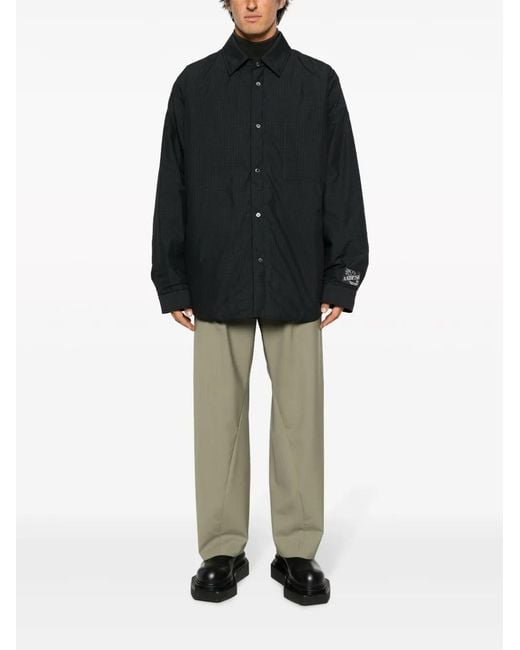 Ambush Black Padded Cotton Jacket for men