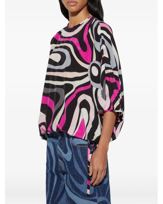 Emilio Pucci マルモ ブラウス Multicolor