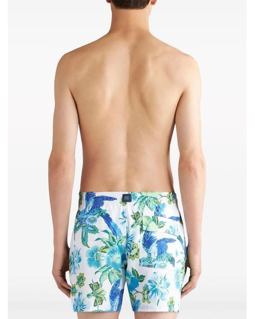 Etro Blue Beachwear for men