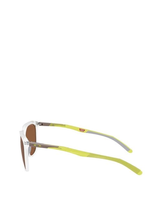 Oakley Gray Thurso Limitless Square-Frame Sunglasses for men