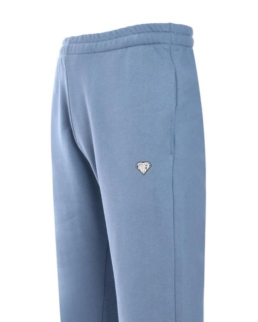 Iuter Blue Logo Track Pants for men