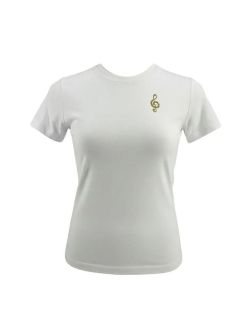 Madison Maison Gray T-Shirt Music Is The Answer