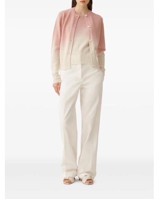 Fabiana Filippi Pink Gradient Effect Vest