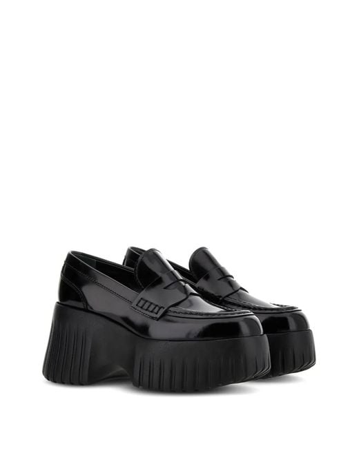 Hogan Black Loafers