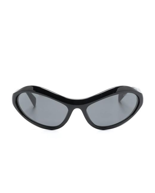 Prada Gray Cat-Eye Sunglasses