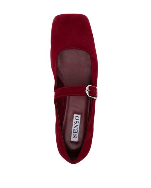Senso Red Binky Ballerina Shoes