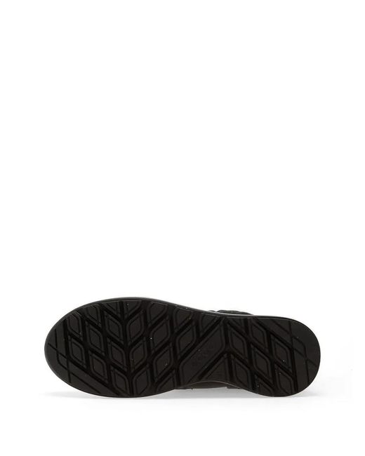 Ecco Black Solice Leopard-Print Drawstring Boots