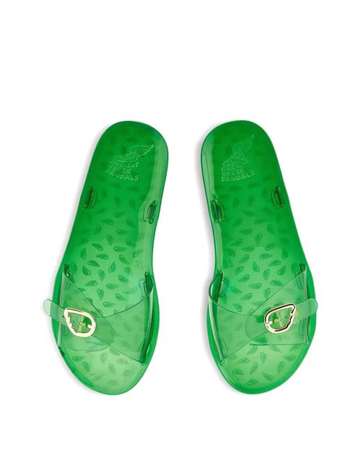 Ancient Greek Sandals Green Filia Sandals