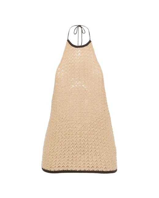 Sir Natural Crochet Halterneck Top